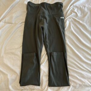 Lorna Jane Amy High-Waist Pocket Tights • Dark Safari • Size XS • EUC